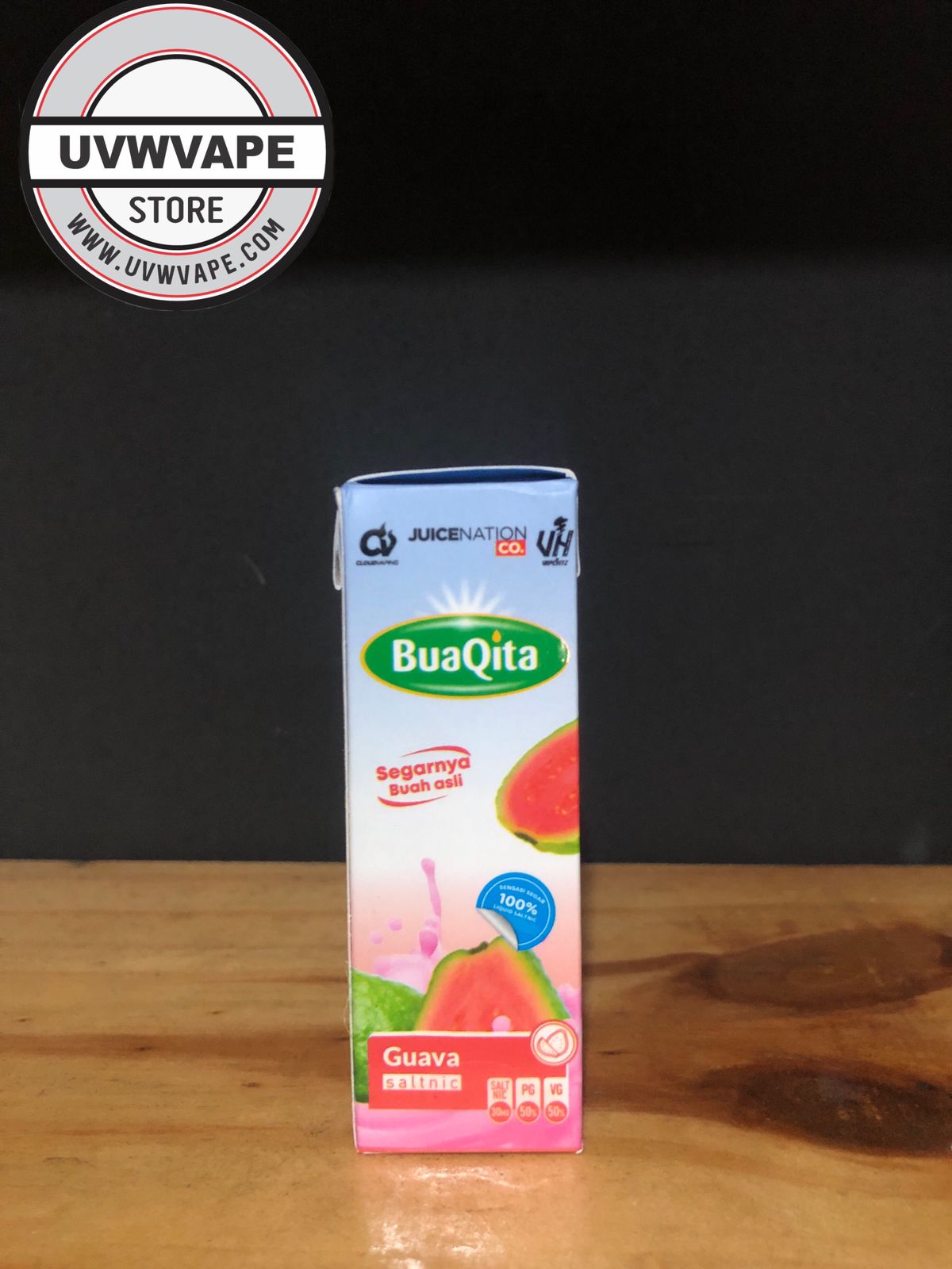 BuaQita Guava Saltnic - 30ml, 30mg. Strength