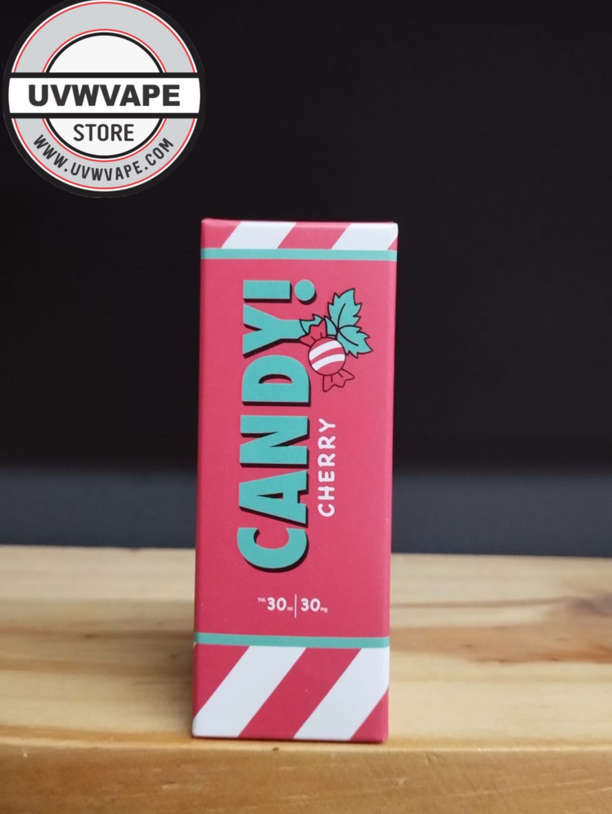 Candy Cherry Salt - 30ml, 30mg. Strength