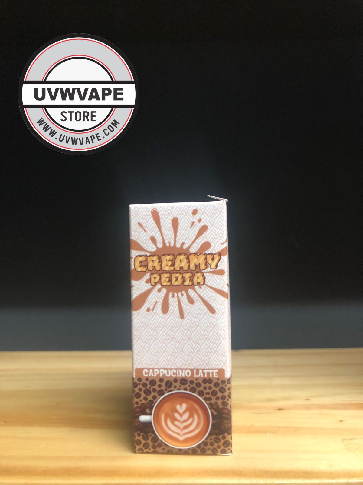 Creamy Pedia Cappucino Latte Salt - 30ml, 15mg. Strength