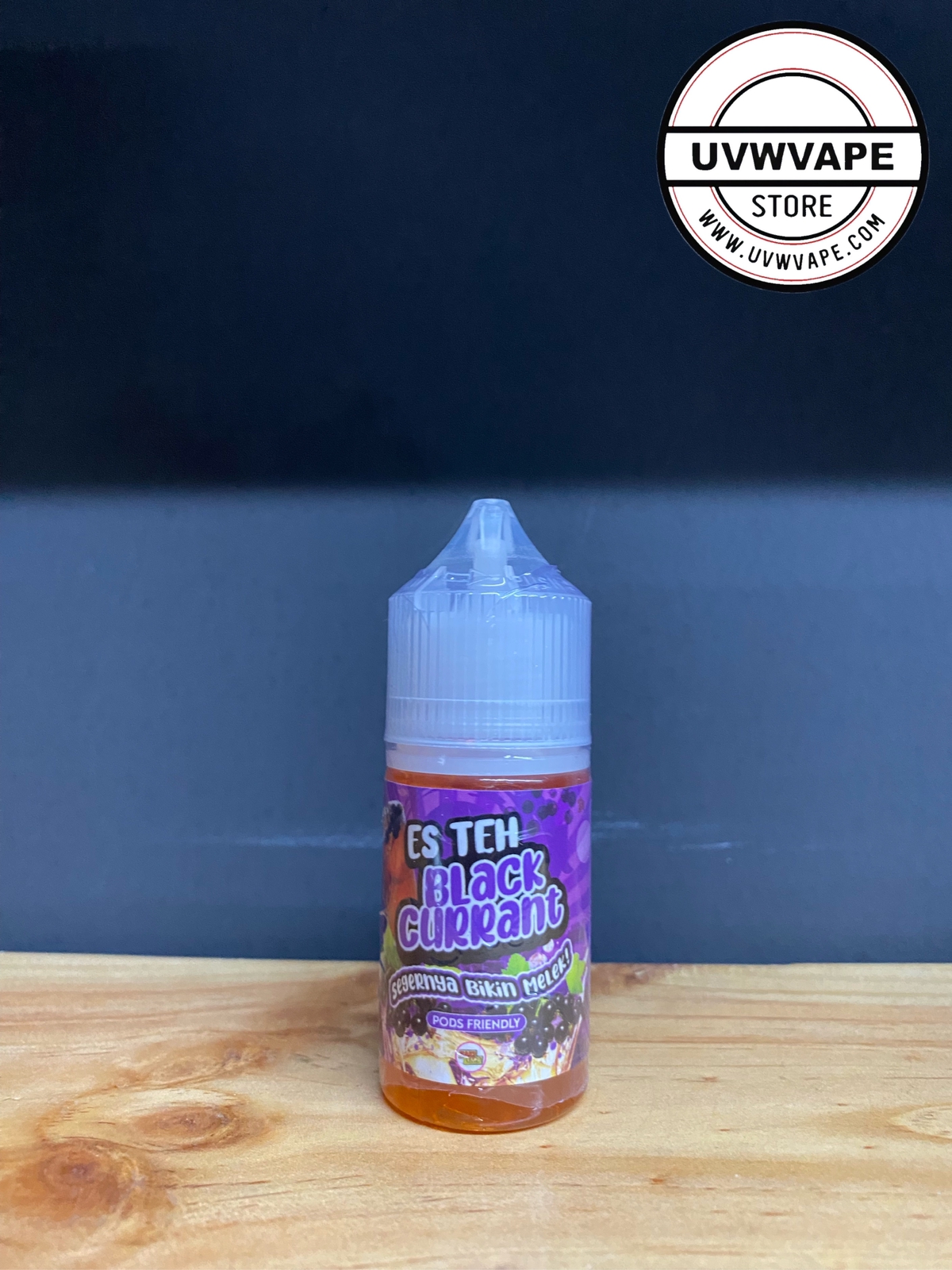 Es Teh Blackcurrent Pods Friendly, 30ml. 10mg Strength