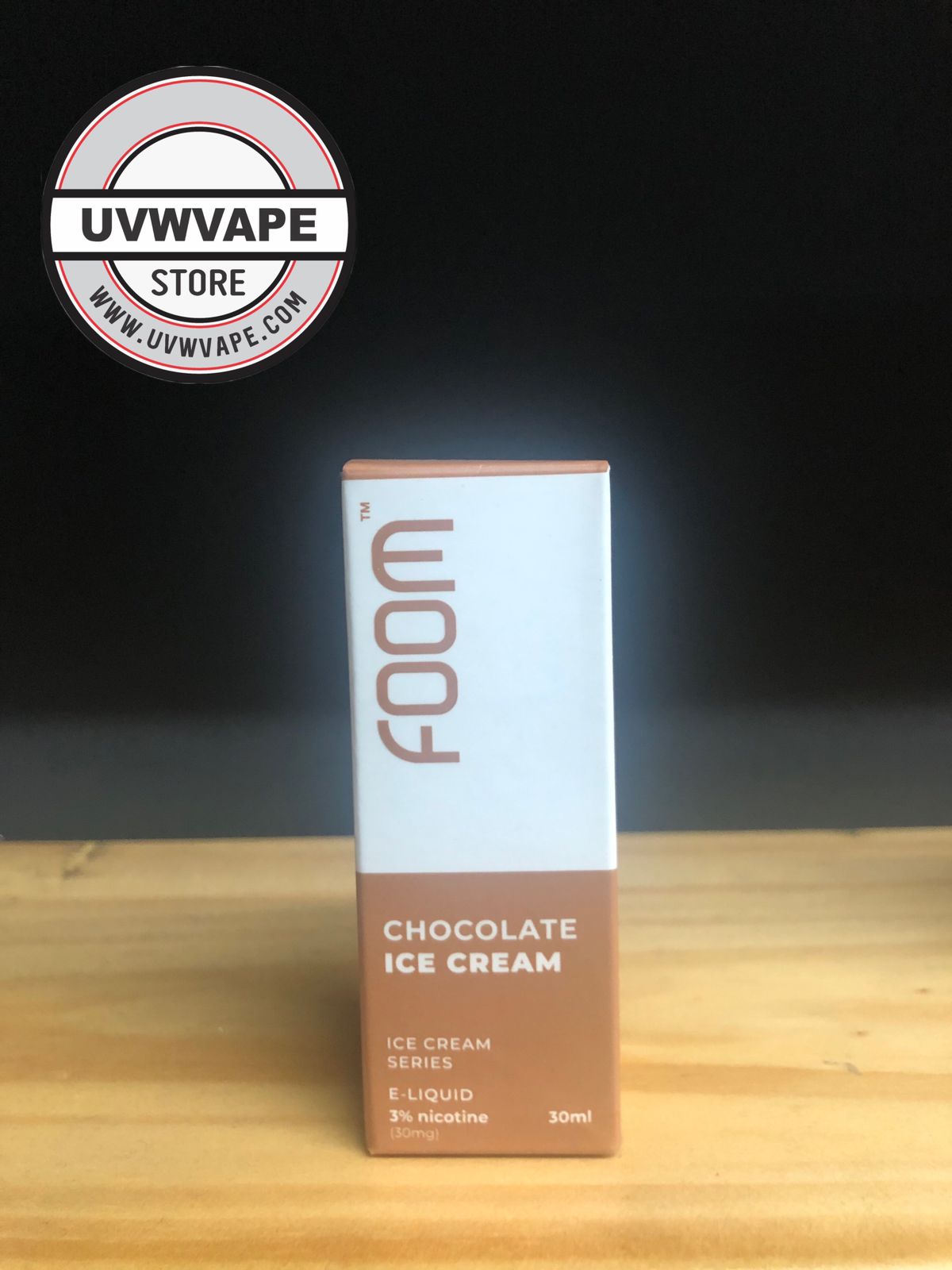 Foom Chocolate Ice Cream Salt - 30mg, 30ml. Strength