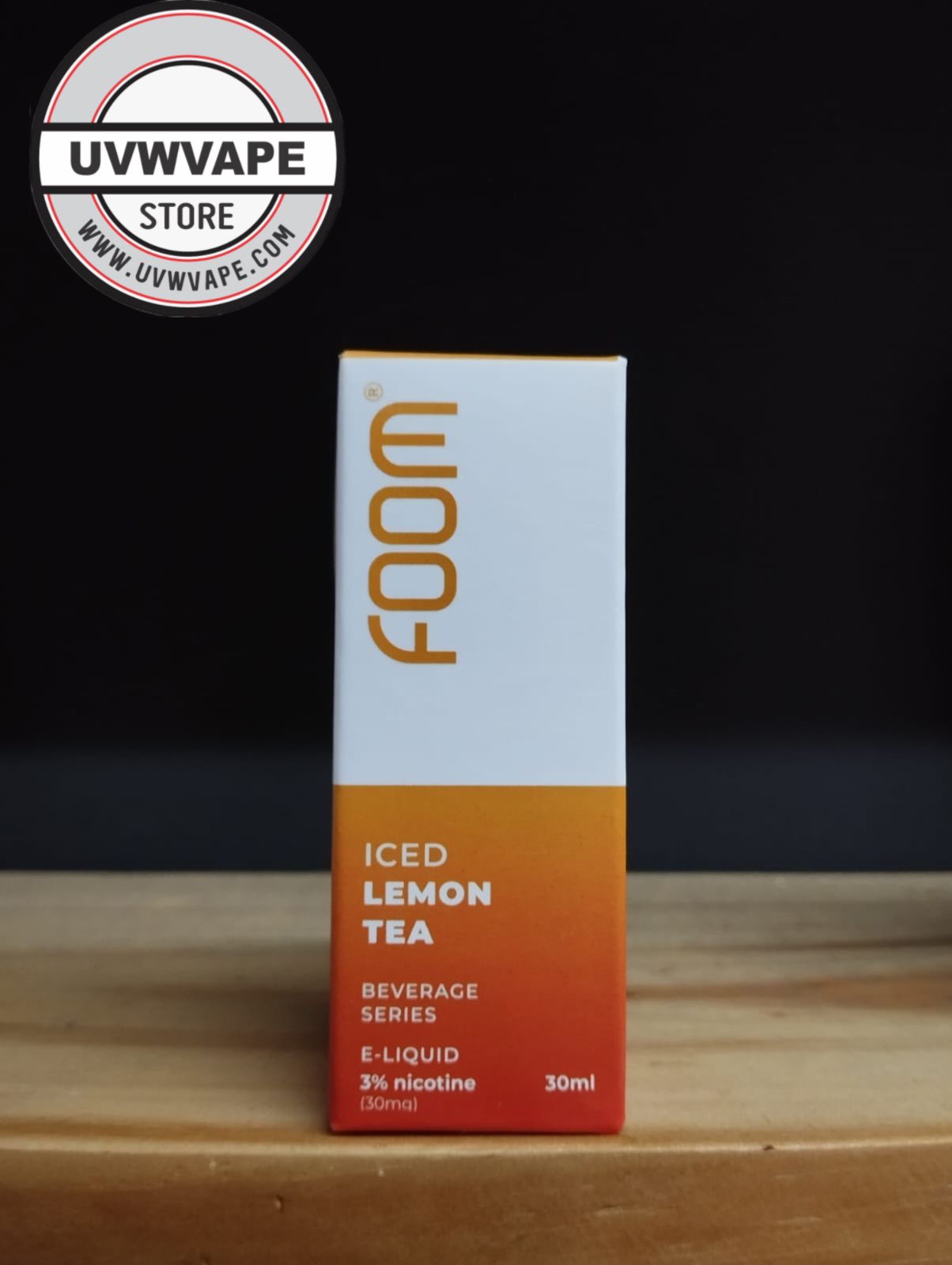 FOOM Iced Lemon Tea - 30ml, 30mg. Strength