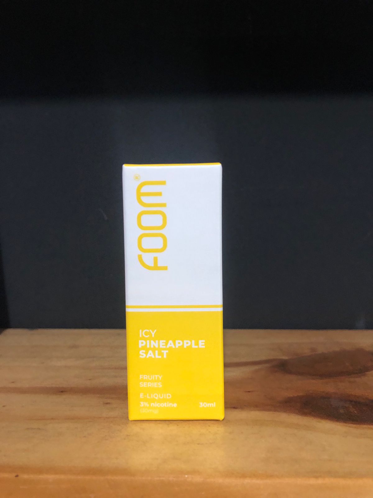 Foom Icy Pineapple Salt- 30ml, 30mg. Strength