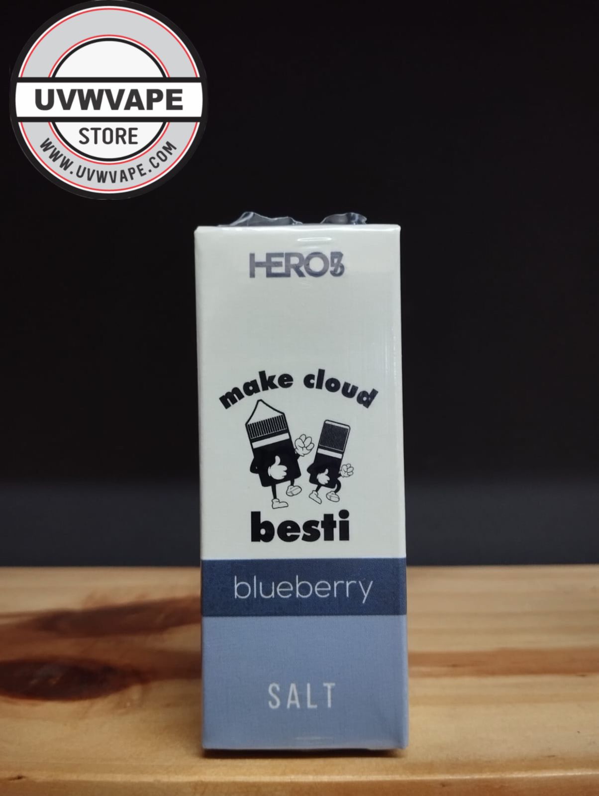 HERO57 Besti Blueberry Salt - 30ml, HIGH NIC