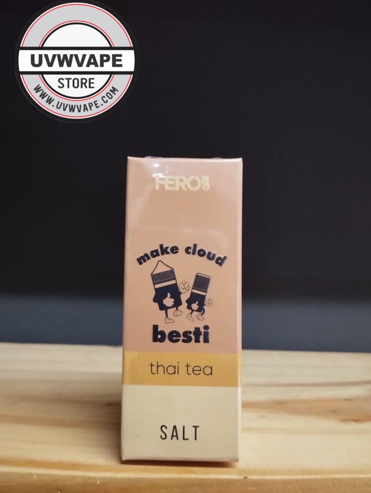 HERO57 Besti Thai Tea Salt - 30ml, HIGH NIC