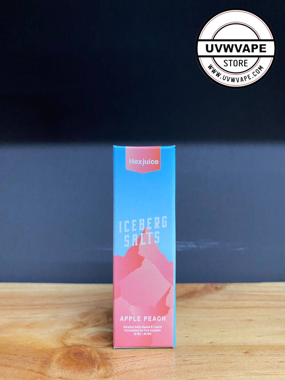 Iceberg Apple Peach Salt 15ml, 30mg Strength