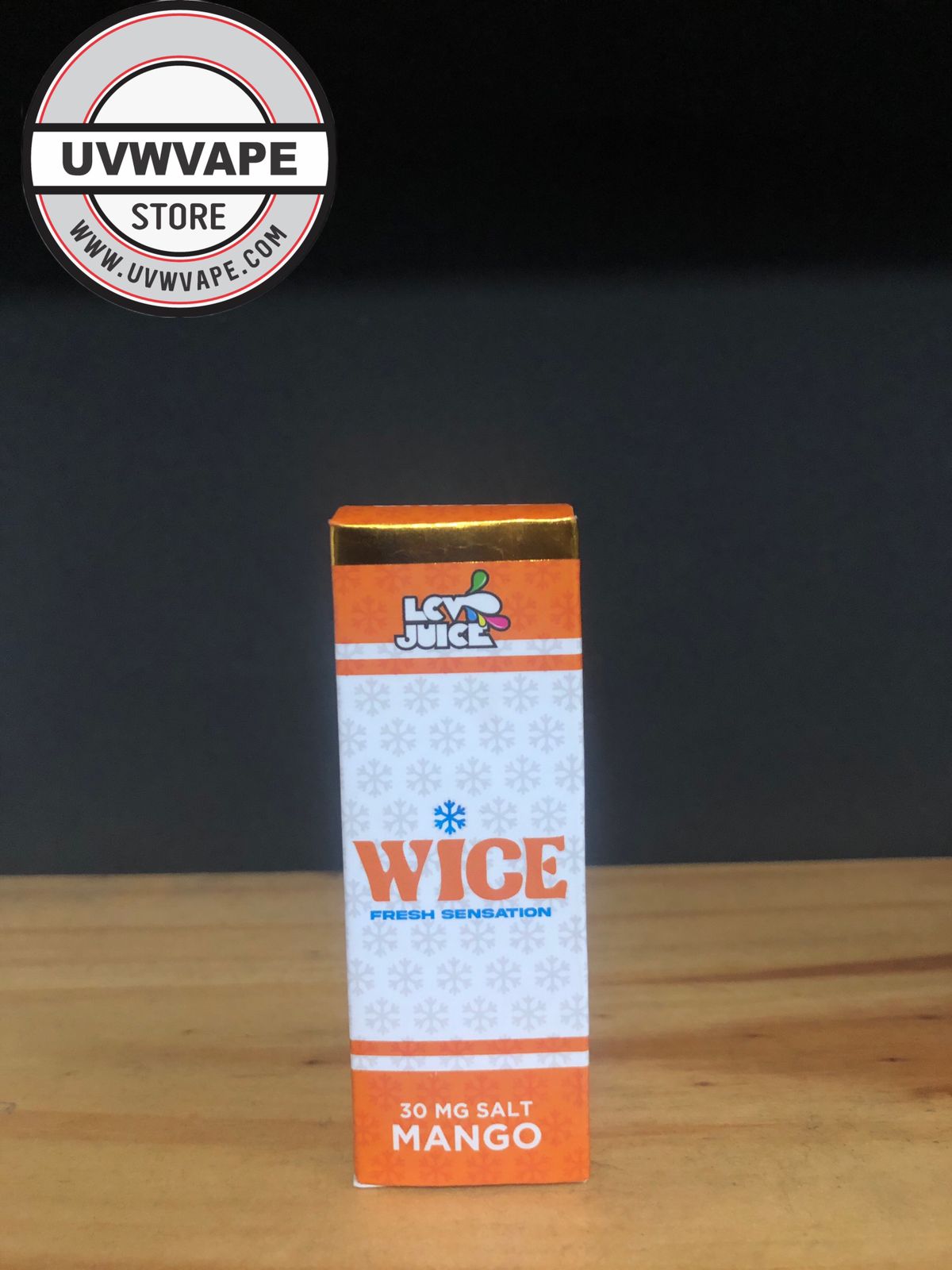 LCV Juice WICE Fresh Sensation Mango Salt - 30ml, 30mg. Strength