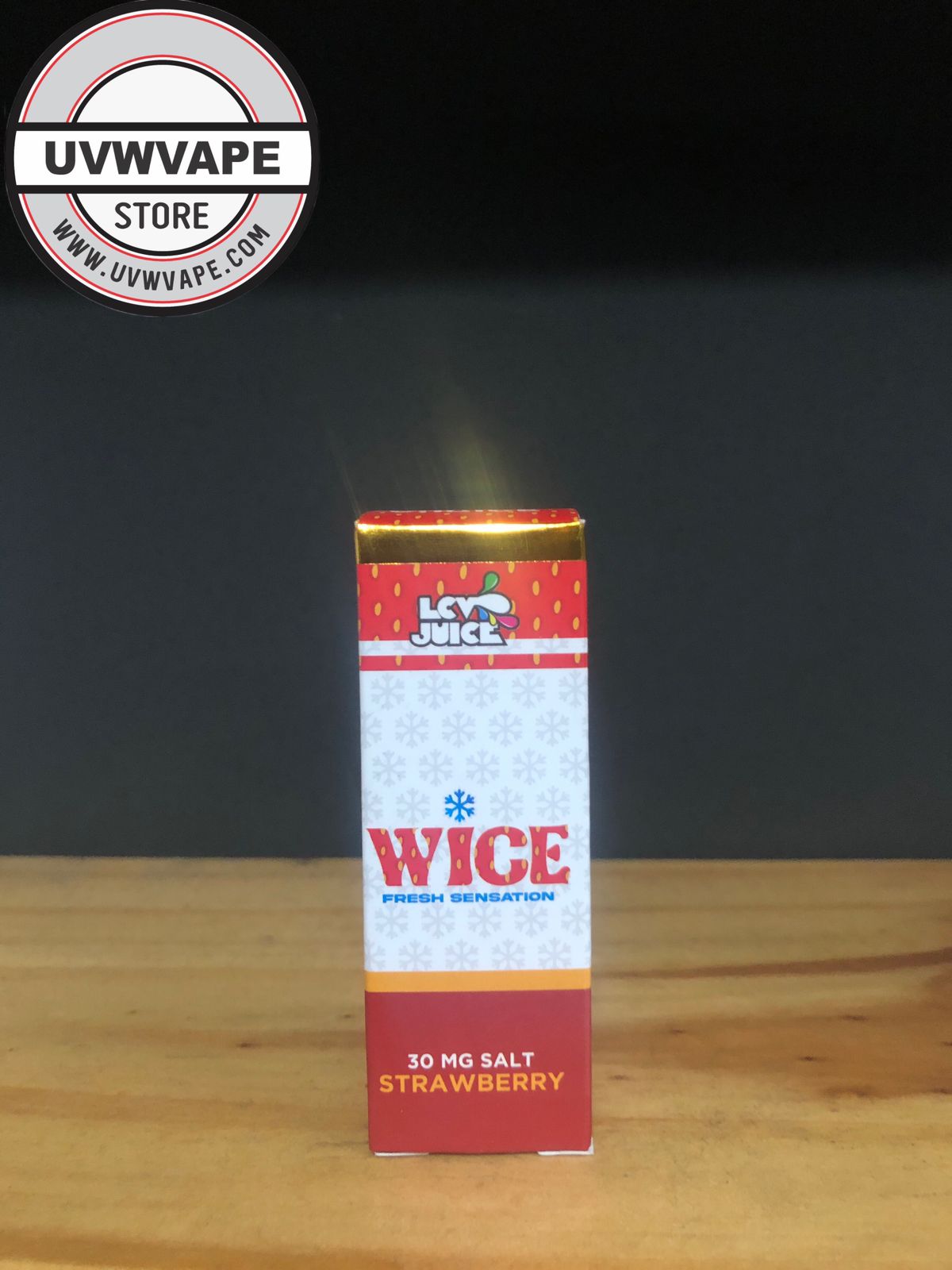 LCV Juice WICE Fresh Sensation Strawberry Salt - 30ml, 30mg. Strength
