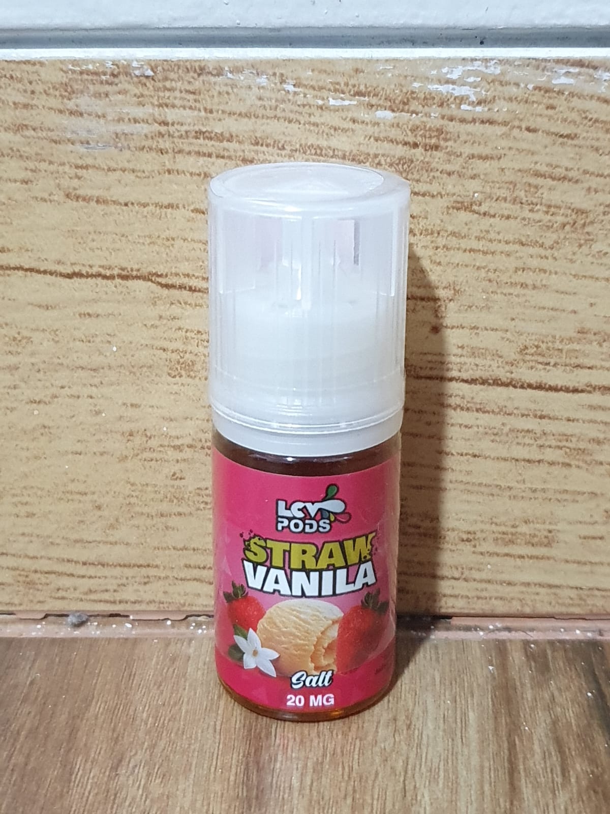 LCV PODS SERIES - Straw Vanila 30ml, 20mg