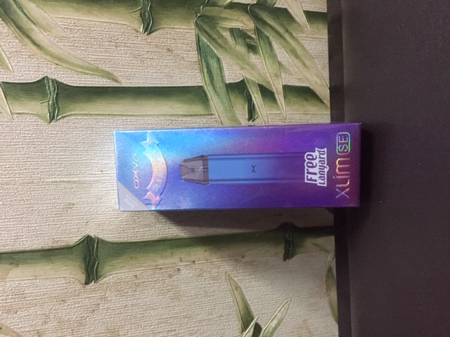 OXVA XLIM SE Pod Kit 900mAh, free lanyard - GREY