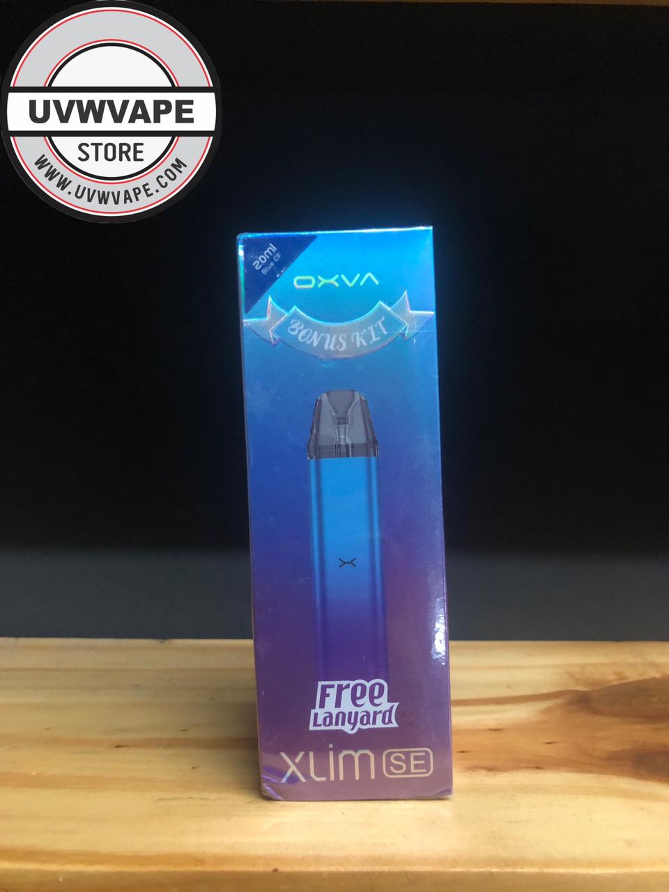 OXVA XLIM SE Pod Kit (Blue CF) 900mAh