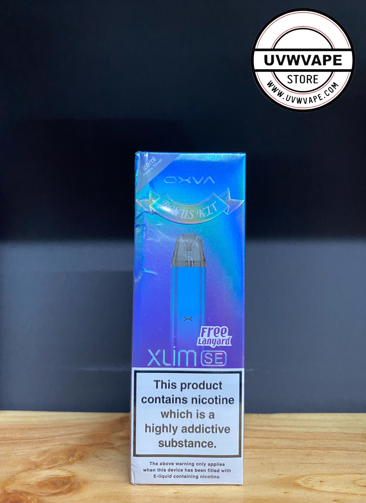 OXVA XLIM SE Pod Kit (Purple Silver) 900mAh