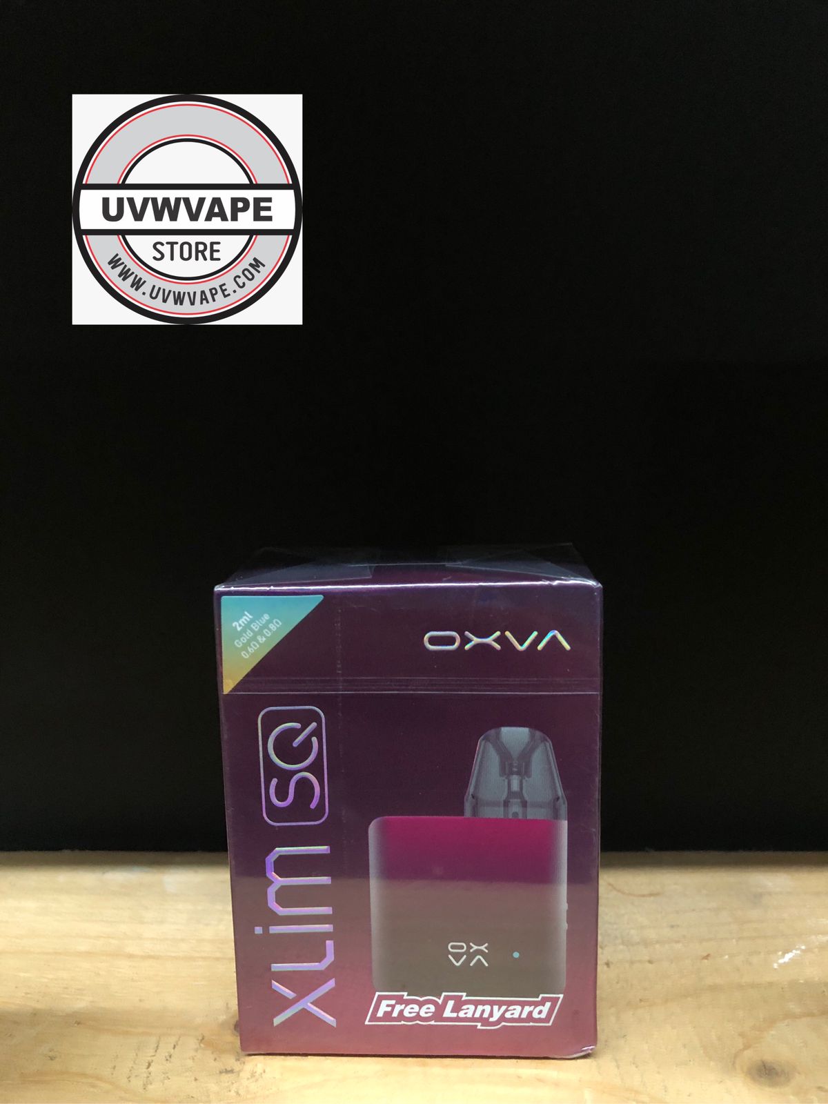 OXVA XLIM SQ Pod Kit (Gold Blue) 900mAh