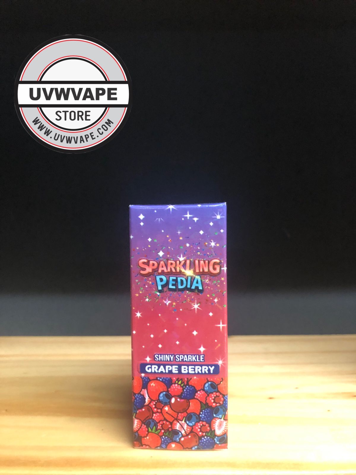 Sparkling Pedia Grape Berry Salt - 30ml, 15mg. Strength
