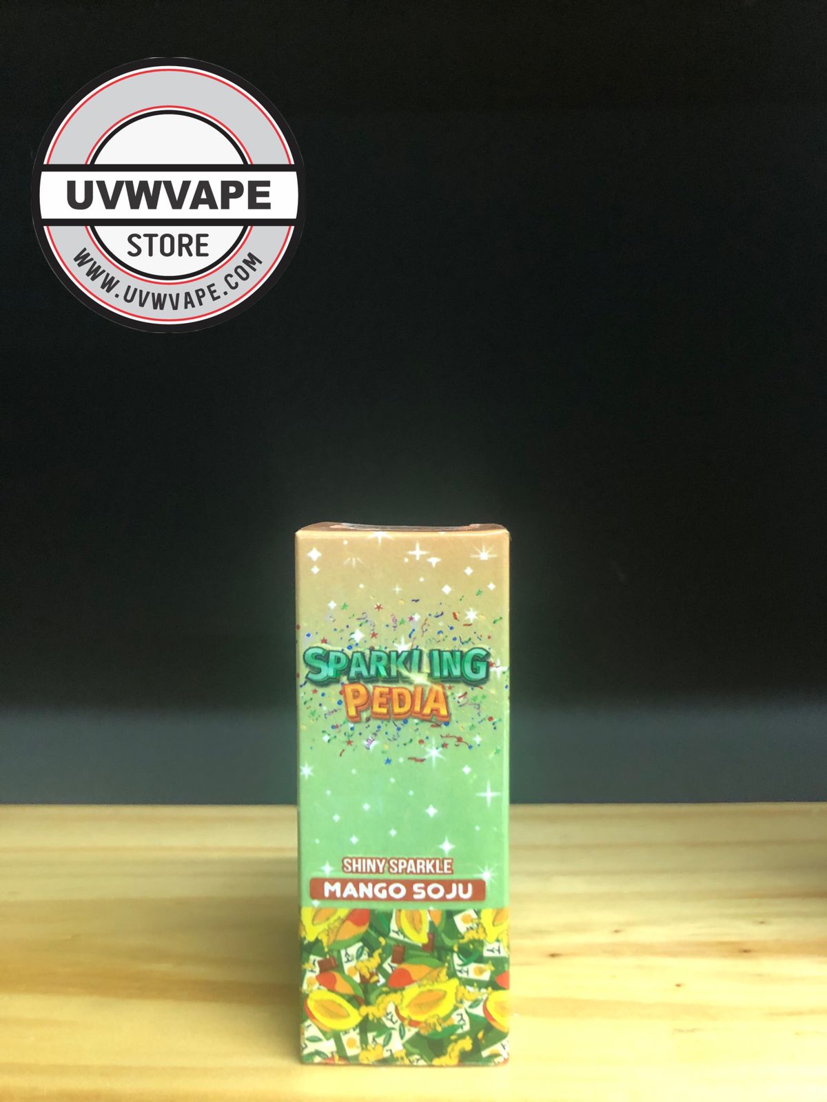 Sparkling Pedia Mango Soju Salt - 30ml, 15mg. Strength