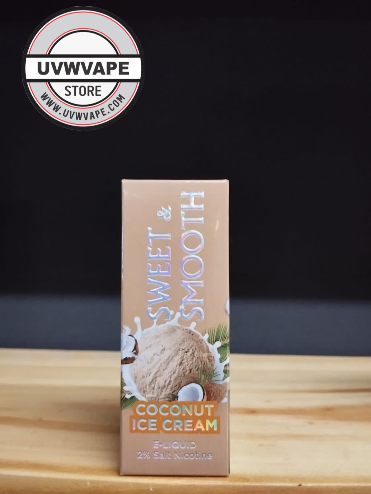Sweet & Smooth Coconut Ice Cream Salt - 30ml. 20mg. Strength