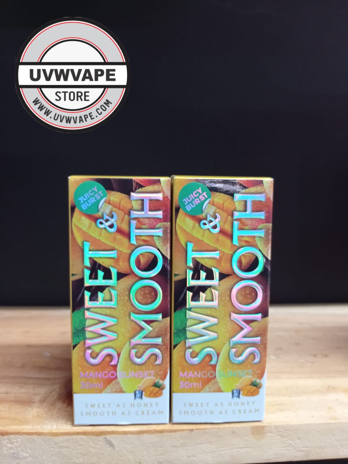 Sweet & Smooth Mango Sunset Salt - 30ml. 20mg. Strength