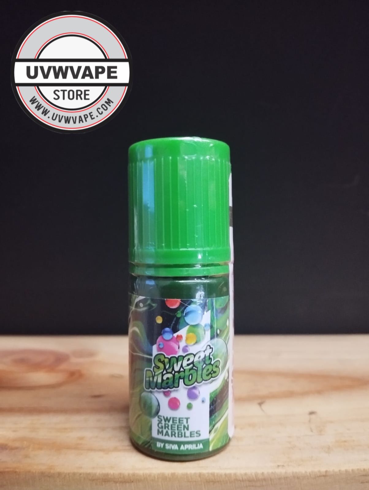 Sweet Green Marbles Salt - 30ml, 12mg Strength