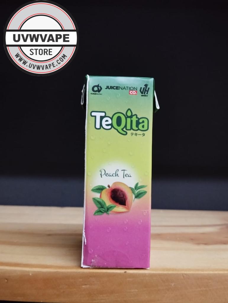 TeQita Peach Tea  Salt - 30ml, 30mg. Strength