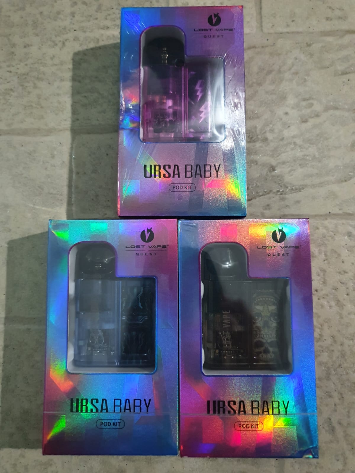 Ursa Baby Pod Kit 800mAh - Blue Clear