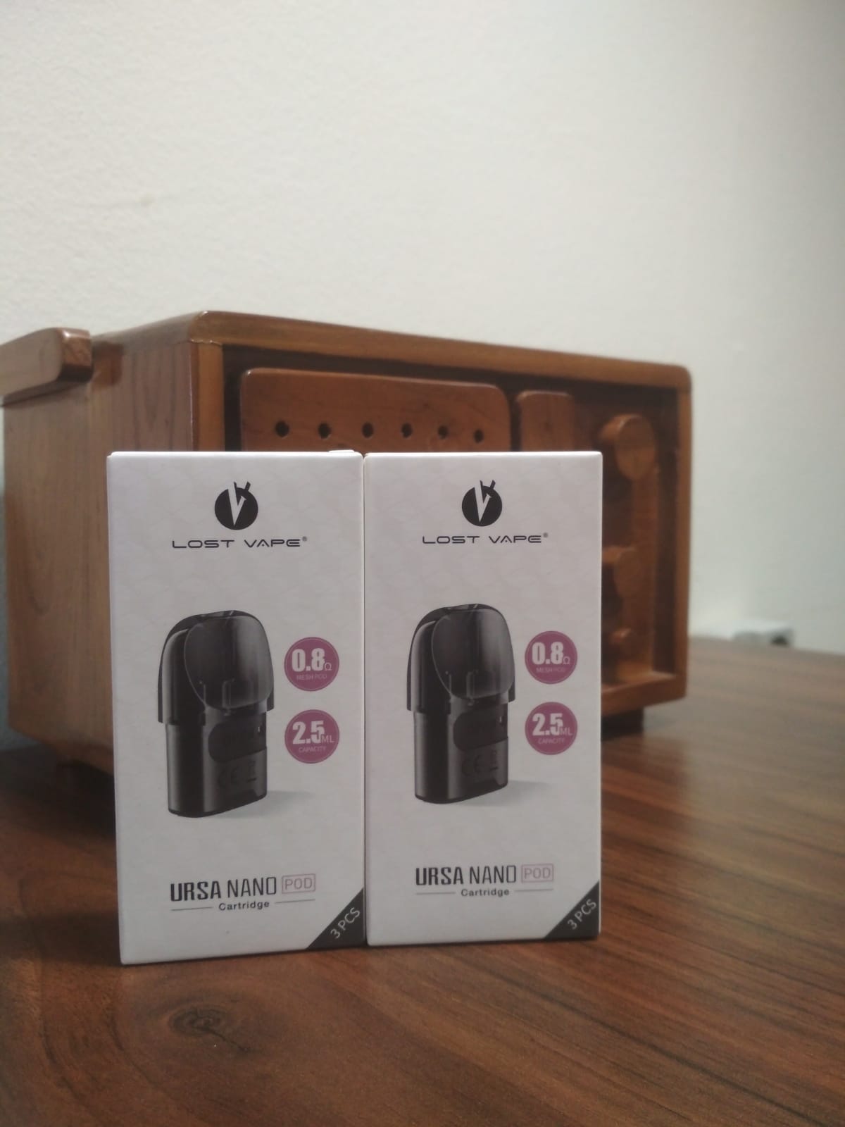 CARTRIDGE - Ursa Nano 0.8 ohm V2 (satu pack @ 3pcs)
