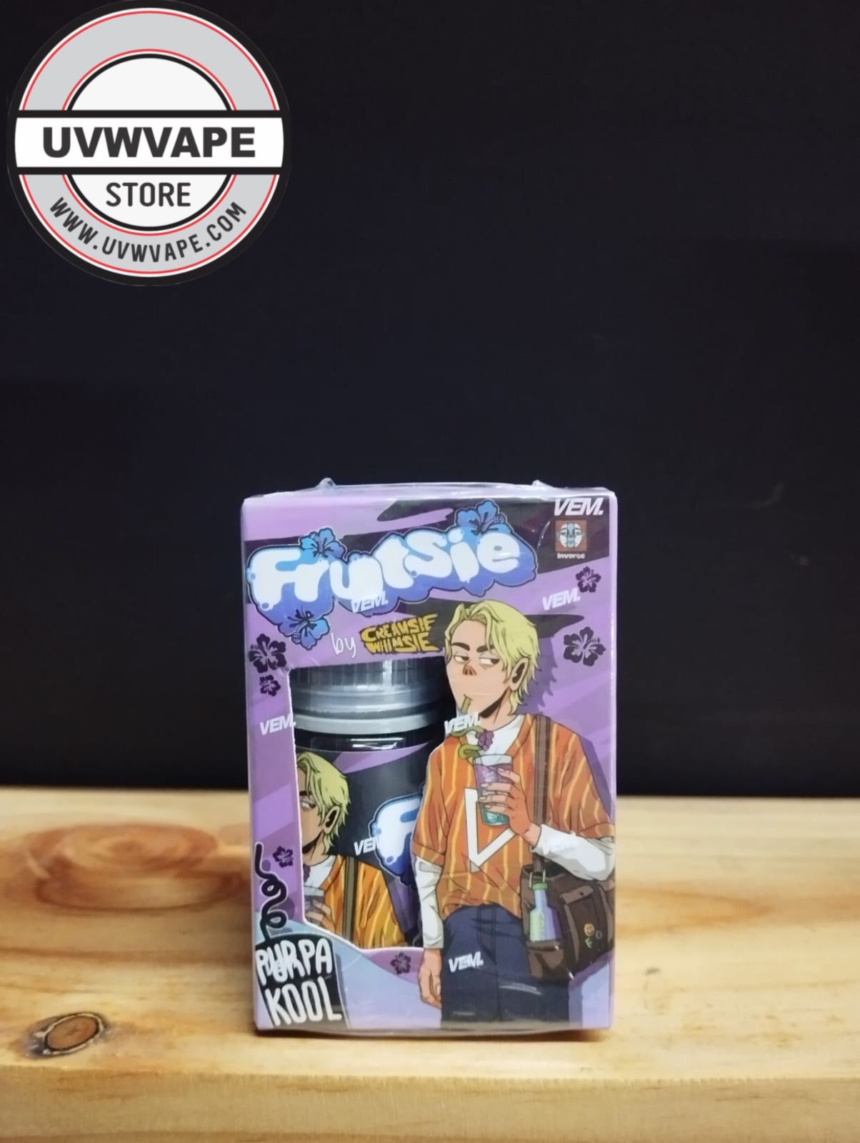 VEM Frutsie Purpakool Salt - 30ml, 30mg. Strength